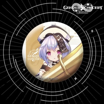 Брошь Genshin Impact Symphony Pin 58 мм в стиле аниме