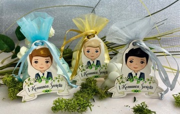 Благодарим гостей за подвеску «Первое причастие».