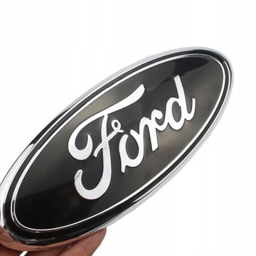 ЭМБЛЕМА Ford 15x6см - Черный Красный