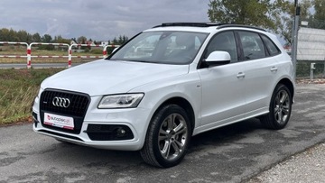 Audi Q5 I SUV Facelifting 3.0 TDI clean diesel 258KM 2014 Audi Q5 Raty 3.0 TDI QUATTRO S-LINE Skora Panorama Zarej w PL Gwarancja, zdjęcie 7