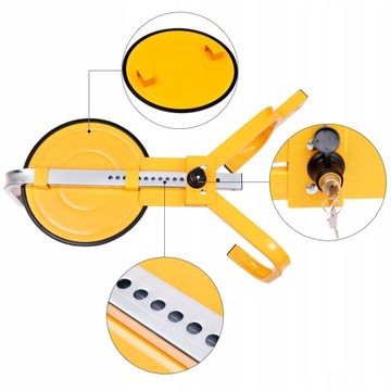 ПРОТИВОУГОННЫЙ ЗАМОК АВТОМОБИЛЬНОГО ПРИЦЕПА