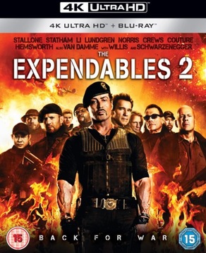 NIEZNISZCZALNI 2 The Expendables 2 2012 4K Ultra HD Blu-ray UHD