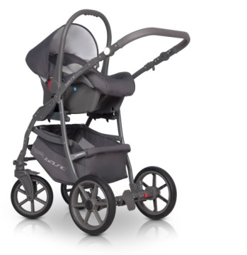 СИДЕНЬЕ ДЛЯ КОЛЯСКИ RIKO BASIC PASTEL + АДАПТЕРЫ