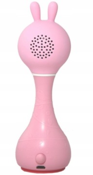 ALILO INTERACTIVE BUNNY SMARTY BUNNY Музыкальная розовая игрушка-погремушка