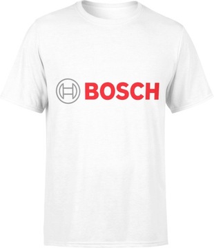 BOSCH BOSH KOSZULKA MĘSKA BUDOWA T-SHIRT ROZ S MĘSKI TSHIRT Z NADRUKIEM