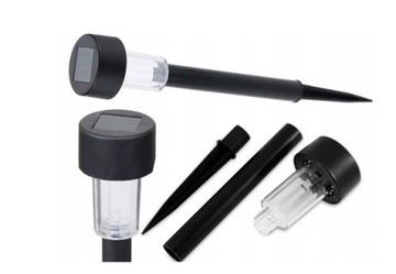 LAMPA SOALRNA CZARNA GARDENIC