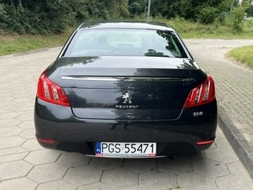 Peugeot 508 I Sedan 1.6 e-HDi FAP 112KM 2011 Peugeot 508 Zarejestrowany Automat Climatronic TOP, zdjęcie 4