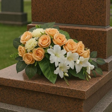 ТРОСТНИК ДЛЯ КЛАДБИЩА МОГИЛА РОЗА ХРИЗАНТЕМА ОРХИДЕЯ КОМПОЗИЦИЯ ИСКУССТВЕННЫЙ ЦВЕТОК