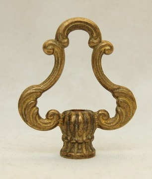 Wieszak ozdobny mosiężny element mosiężny do lamp