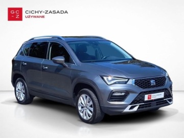 Seat Ateca SUV Facelifting 2.0 TDI 150KM 2022 Seat Ateca serwis ASO 2.0TDI 150KM bezwypadkowy pakiety Link NAVI LED VAT23, zdjęcie 6