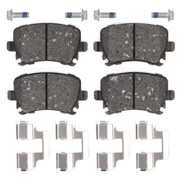 ТОРМОЗНЫЕ КОЛОДКИ задние AUDI A3, A4 B6 B7, A6 C6; СИДЕНЬЕ; ШКОДА; Фольксваген ПАССАТ B6/B7