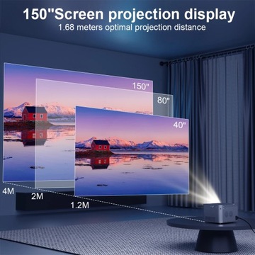 Проектор Magcubic Android11 ​​4K 1920*1080P Проектор для домашнего кинотеатра