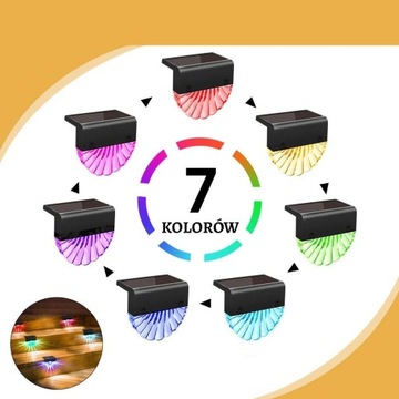 СВЕТОДИОДНАЯ RGB СОЛНЕЧНАЯ ЛАМПА ОСВЕЩАЕТ НАСТЕННУЮ ЛЕСТНИЦУ