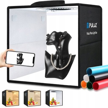 БЕСТЕНЕВАЯ ПАЛАТКА С ФОТОГРАФИЧЕСКОЙ ЛАМПОЙ