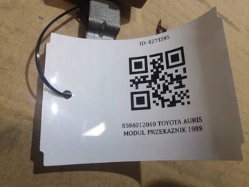8594012040 RELÉ STĚRAČE TOYOTA AURIS 89R