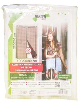 МОСКИТНАЯ СЕТКА ДЛЯ ДВЕРЕЙ МАГНИТНАЯ ШТОРА ПЛОТНАЯ ШТОРА 6в1 100х220см