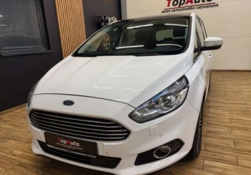 Ford S-Max II Van 2.0 EcoBlue 150KM 2019 Ford S-Max II 2.0 TDCI 150KM navi GWARANCJA bezwypadkowy NOWA SKRZYNIA, zdjęcie 12