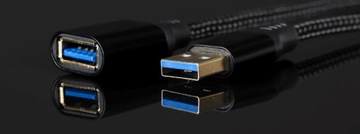 Kabel przedłużacz USB 3.1 Gen1 2m USB-A 3.0 5 Gb/s