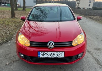Volkswagen Golf VI Hatchback 5d 1.2 TSI 105KM 2010 Volkswagen Golf Nowy rozrzad, dwa komplety kol, bezwypadkowy, zadbany, zdjęcie 1