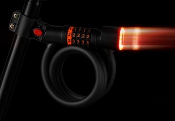 LOCK LOCK BIKE LOCK + ЗАДНИЙ ФОНАРЬ Держатель светодиодного фонаря