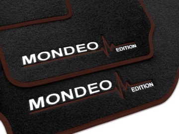 Velurové Koberce Ford Mondeo MK3 (2000-2006) 2x Mondeo Edition