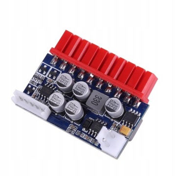 МОДУЛЬ БЛОКА ПИТАНИЯ DC-ATX 90W ВХОД DC 12V 20-PIN 35X47X12 ММ