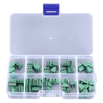 LISTWA ZACISKOWA 2/3/4PIN KF128 TERMINAL MONTAŻ ZACISK ŚRUBOWY