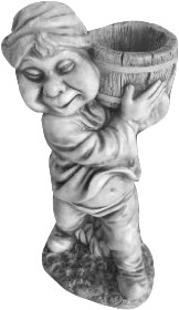 Figura z betonu donica SKRZAT (F25) ALA-SHOP
