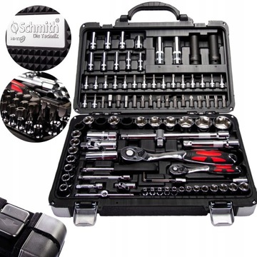 ZESTAW KLUCZY NASADOWYCH 94SZT NASADOWE SCHMITH