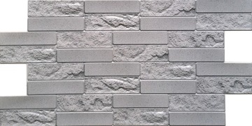 PANELE ŚCIENNE 3D PCV CEGŁA SZARA FACING GREY