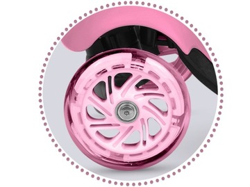 ТРЕХКОЛЕСНЫЙ ДЕТСКИЙ САМОКАТ, СБАЛАНСИРОВАННЫЙ СВЕТОДИОДНЫЙ САМОКАТ 3-в-1 СО СВЕТЯЩИМИСЯ КОЛЕСАМИ