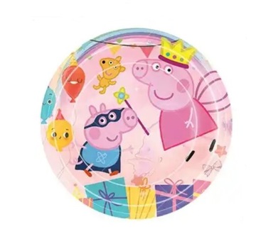 TALERZYKI ŚWINKA PEPA / PEPPA PIG 10 SZT IMPREZA