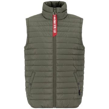 Bezrękawnik Kamizelka pikowana Alpha Industries Puffer Vest ULW Zielona XL