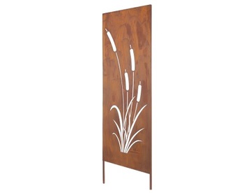 PANEL OGRODOWY TATARAK 159 X 49 RDZAWY - idealny do ogrodów i tarasów
