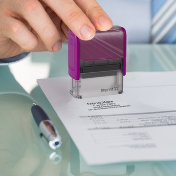 TRODAT STAMP 8911 ДЛЯ 4-СТРООЧНОГО ДИЗАЙНА КОРПОРАТИВНОГО ЛИЧНОГО ОФИСА + ЛАСТИК