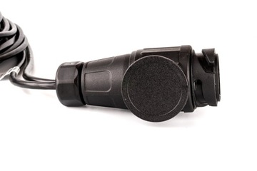 Kabel do przyczepki 13 pin 7 m - wtyczka 13-PIN bajonet 5-PIN Mantes