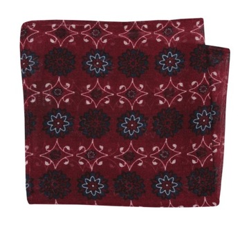 Czerwona Poszetka Męska Chattier