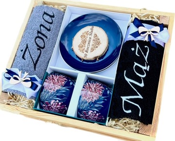 ЭКСКЛЮЗИВНЫЕ свадебные подарочные полотенца и чашки