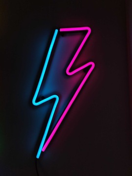 Neon LED PIORUN Ledon Reklama Szyld Dekoracja