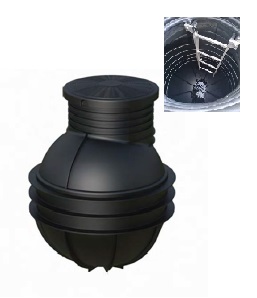 ВОДОМЕР CHAM SW-1000/1350 M с лестницей SW1000 WELL HOUSING 1000