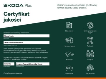 Skoda Scala Hatchback 1.5 TSI 150KM 2023 Skoda Scala Style ! Aktywny Tempomat ! Podgrzewane, zdjęcie 4