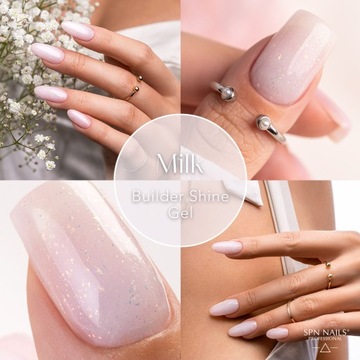 Гель для блеска Milk Builder 15 г SPN Nails