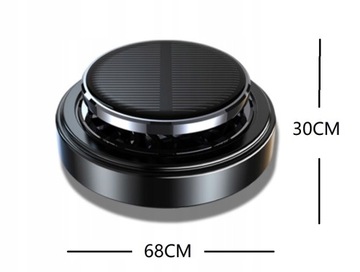 СОЛНЕЧНЫЙ ОСВЕЖИТЕЛЬ ВОЗДУХА, ЧЕРНЫЙ АВТОМОБИЛЬНЫЙ АРОМАТ