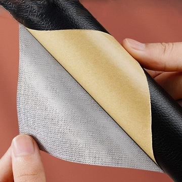 50 CM X 137 CM PU SKÓRZANA NASZYWKA NA SOFĘ, DO FOTEL SAMOCHODOWY, KURTEK