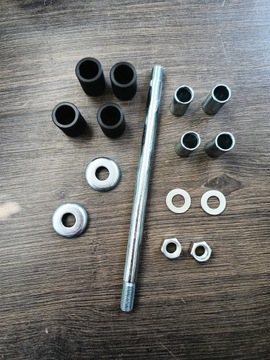 Ось, болт поворотного рычага, втулки, комплект Simson S51