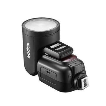 Вспышка Godox V1 PRO C совместима с камерами Canon EOS