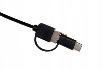 Эндоскопическая камера Эндоскоп 1600x1200p 2 м USB C micro HD+ Телефон ПК