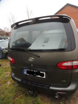 HYUNDAI STAREX H1 VÍKO KUFRU KUFRU