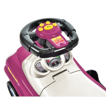 Ходунки, толкатель, поворотные колеса, ручка, звуки.