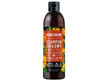 BARWA Naturalna Szampon do włosów nagietkowy 250 ml
